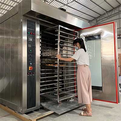 Industrial oven with finned heaters
