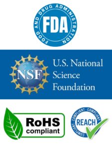 FDA and NSF certifications