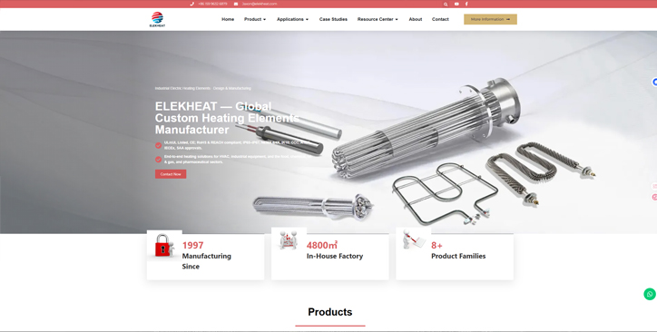 Top 10 Heating Element Manufacturers - Trusted heating element