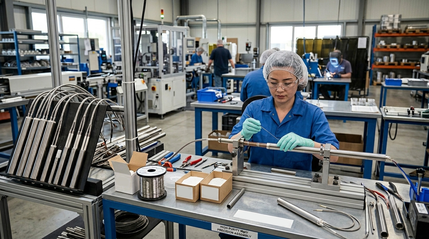cartridge heater manufacturing
