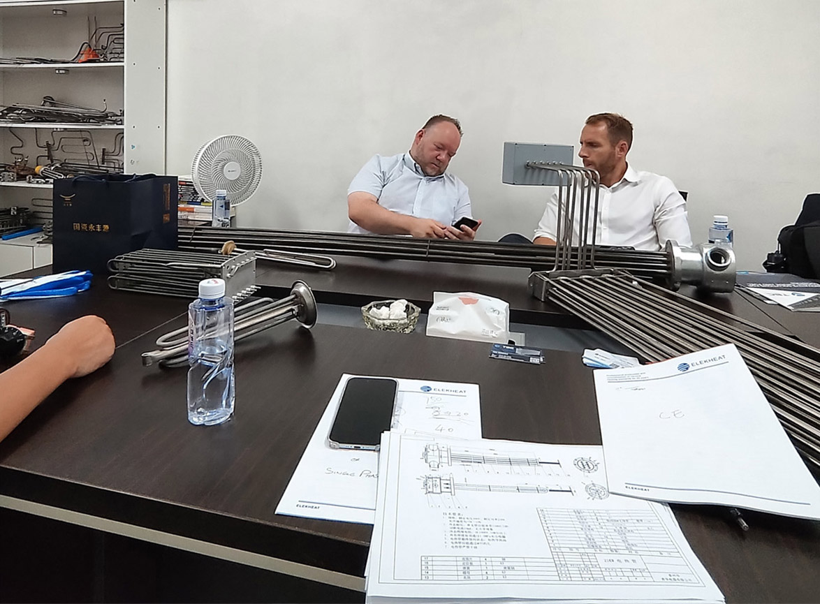 UK Customer Visit to ELEKHEAT 6
