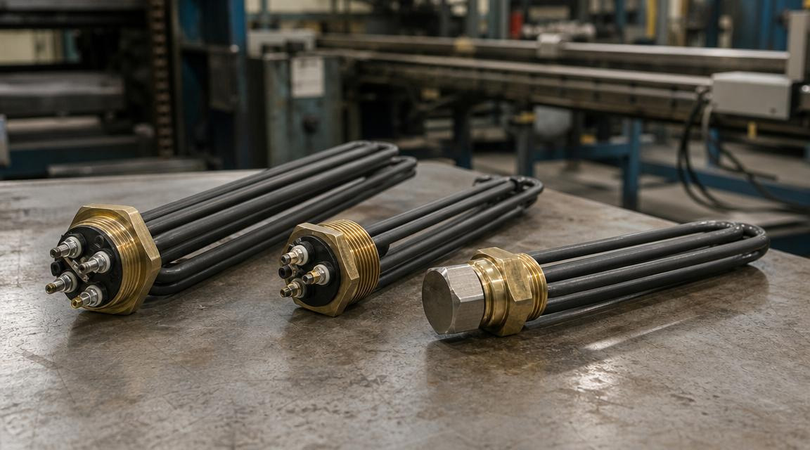 Industrial electric heating elements and heaters